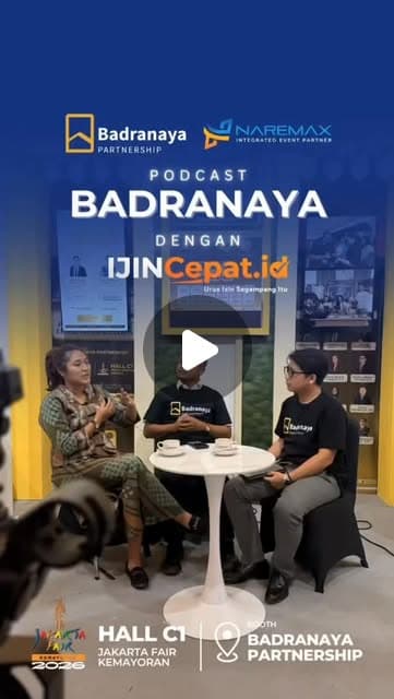Regulations continue to evolve, and staying informed is essential for every business.
Badranaya Podcast, featured Tarsisius Teren Utomo, S.H., Founder of IjinCepat.id, with Daniel Afrianson Saragih, S.H. as moderator, for an insightful discussion on the implementation of KBLI 2025 and Minister of Law Regulation No. 49 of 2025 and their implications for business actors in Indonesia.
Thank you to everyone who joined and contributed to this discussion. We hope the insights shared during this session will help businesses navigate regulatory developments with greater confidence and clarity.
We would also like to extend our sincere appreciation to @naremaxcom for their support as our photobooth partner and for assisting throughout the podcast production process. Your contribution played an important role in making this event possible.
———
Badranaya Partnership is a full-service francophone law firm at your service. Visit our website and social media:
• www.badranayalaw.com
• LinkedIn: Badranaya Partnership
• Instagram: @badranaya.partnership
• Facebook: Badranaya Partnership
• Twitter: @badranayalaw
Our Office:
Menara Rajawali, 8th Floor
Jl. Dr. Ide Anak Agung Gde Agung, Kawasan Mega Kuningan
South Jakarta 12950, DKI Jakarta Indonesia
Tel: +62 812 888 210
Email: info@badranayalaw.com
Badranaya Partnership Youtube Channel:
https://www.youtube.com/channel/UC18UzQh3vM04yxUn-nGVYVQ
- A Heritage of Legal Expertise -
#BadranayaPodcast #BadranayaPartnership #KBLI2025 #LegalUpdate #BusinessCompliance